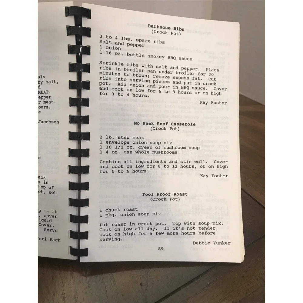 Vintage Cookbook Feed My People United‎ Methodist Of The Covenant 1986
